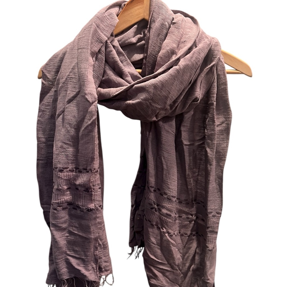 Barney’s New York Sammy Magda Mauve Scarf